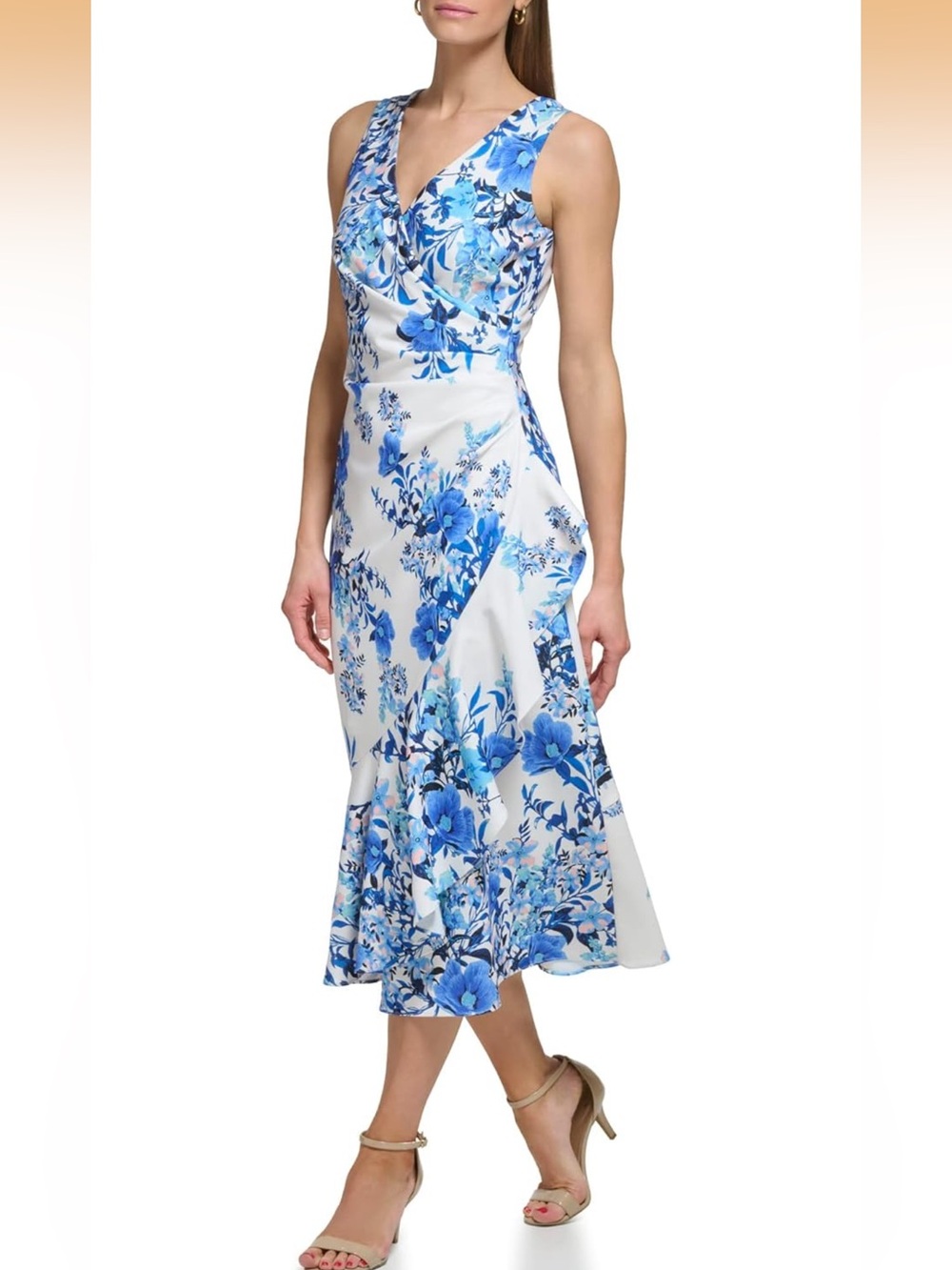 TUMMY FLATTERING A-Line dress by Eliza J Size 16W